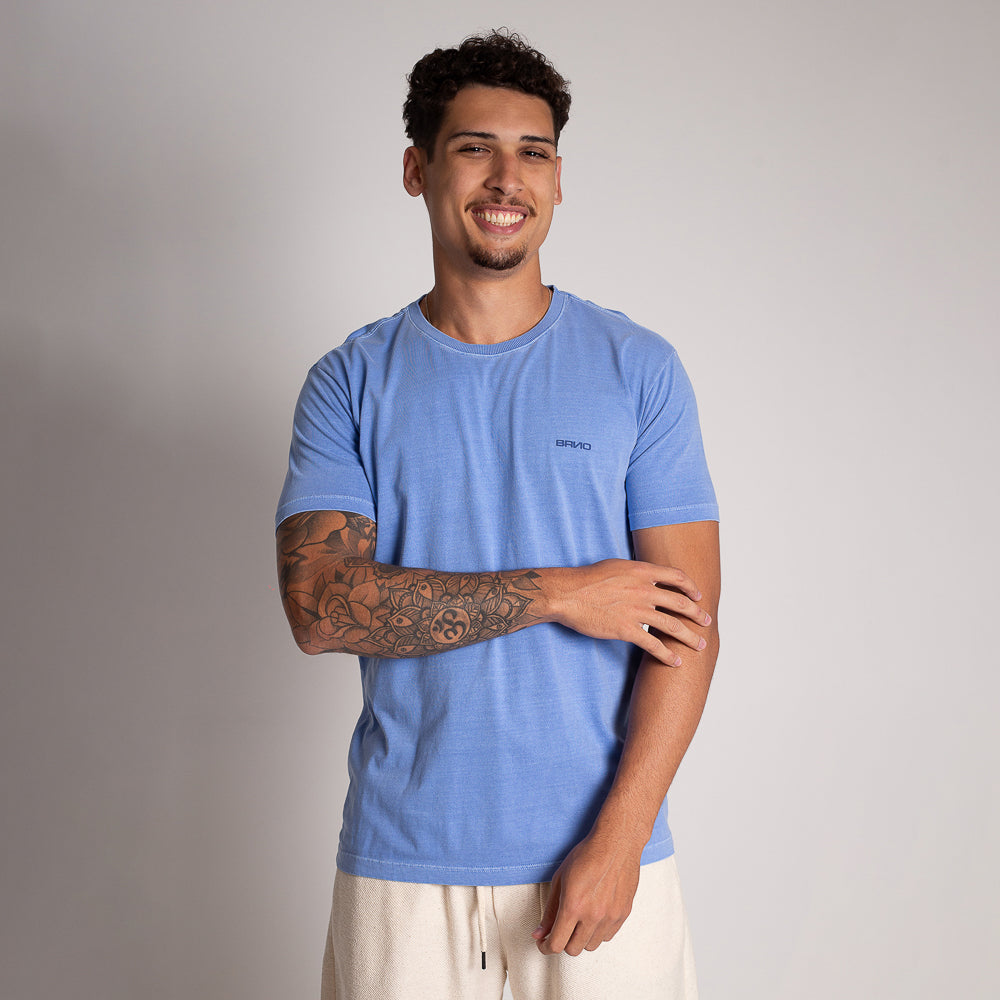 Camiseta STONED Azul BRNO
