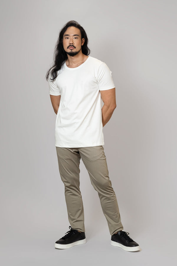 Suedine ALL WHITE